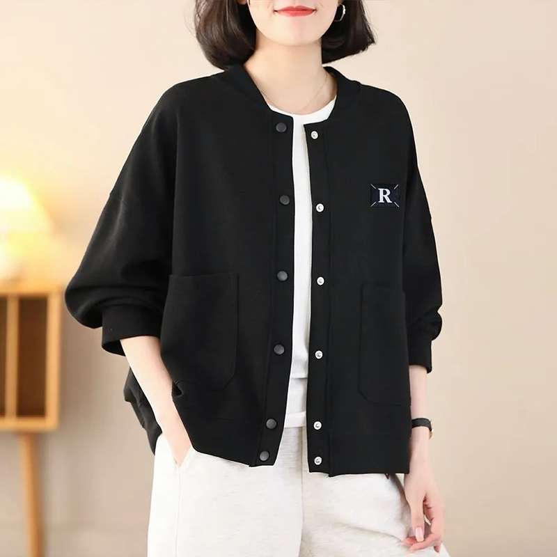 ストリートファッション カジュアルオーバーサイズボンバージャケット