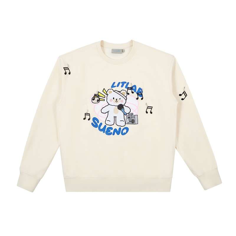 ストリートファッション リトルベアミュージックスウェット