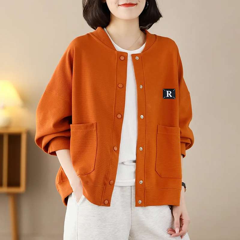 ストリートファッション カジュアルオーバーサイズボンバージャケット