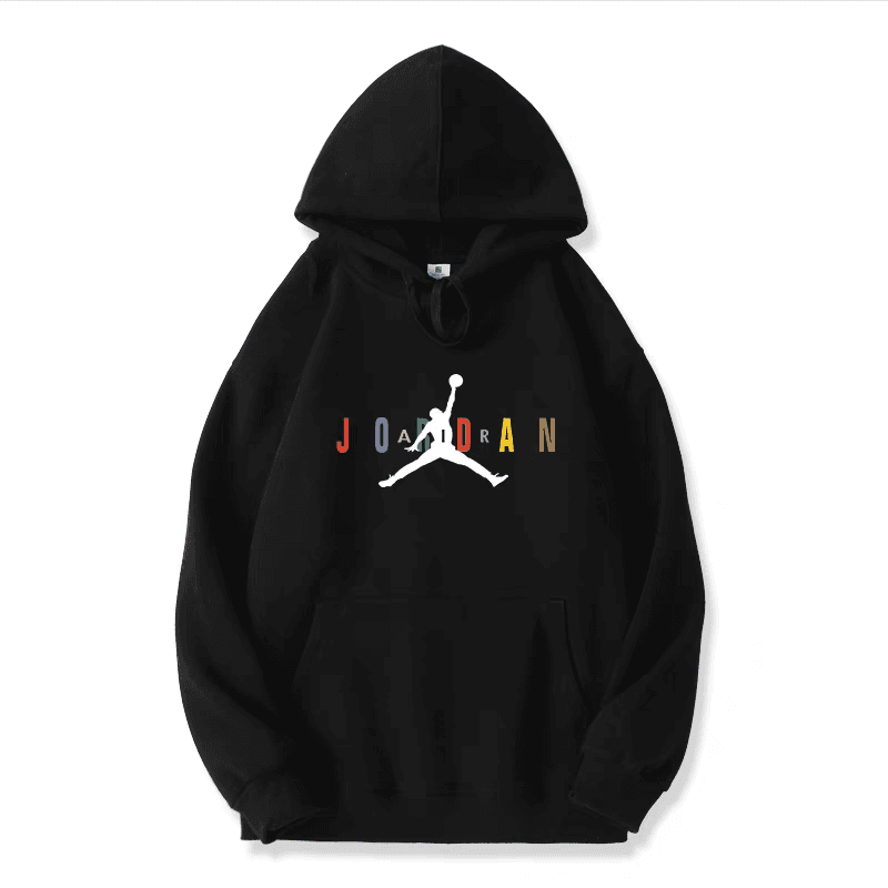 ストリートファッション シンプル ジャンプマン パーカー