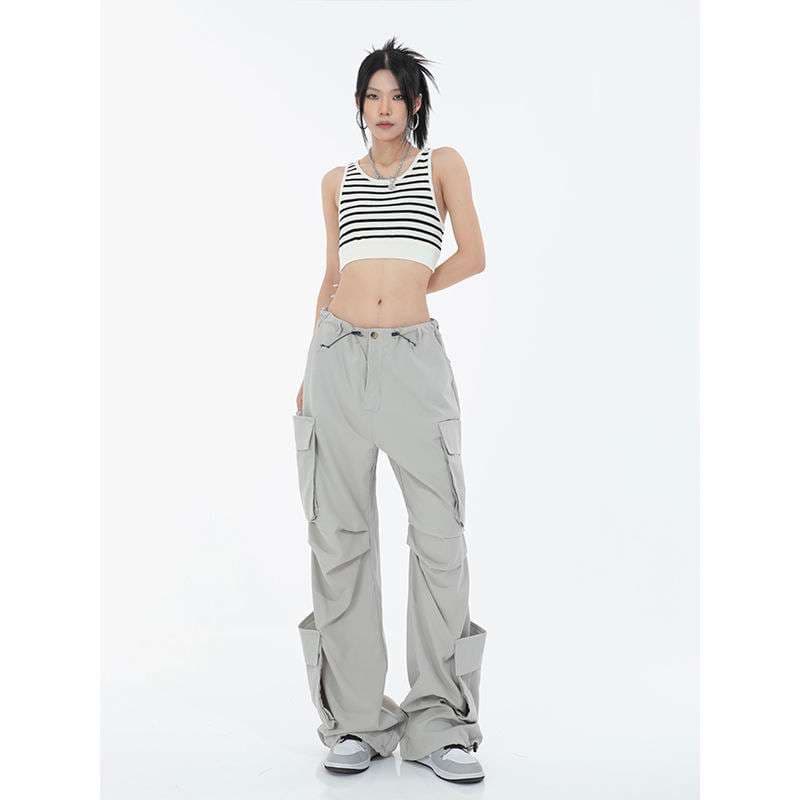 ストリートファッション ストリート系オーバーサイズカーゴパンツ