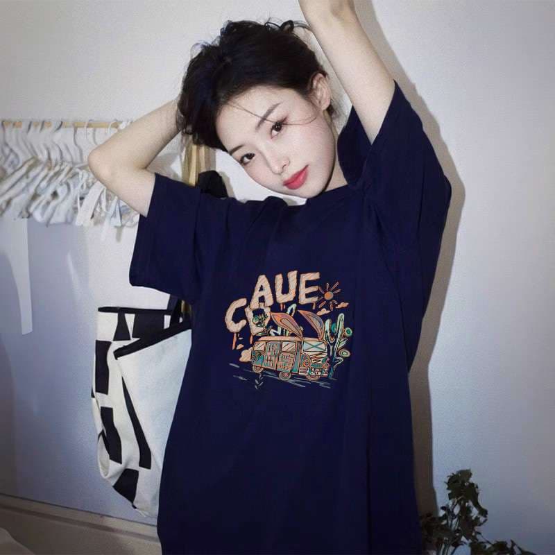ストリートファッション アメリカン・ロードトリップ風Tシャツ