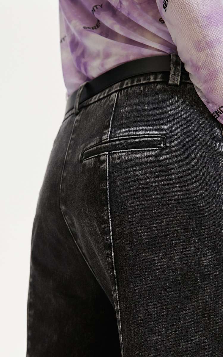 ストリートファッション ストリート系ワイドカーゴパンツ