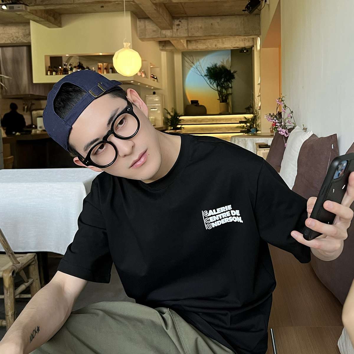 ストリートファッション ギャラリー センター ド アンダーソン Tシャツ