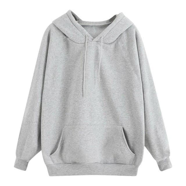 ストリートファッションパーカー ベーシックオーバーサイズ